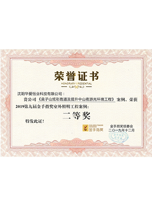 金手指奖室外照明工程案例二等奖