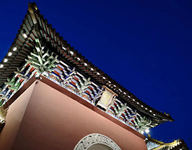 古建筑亮化设计风格：明暗结合展现历史韵味