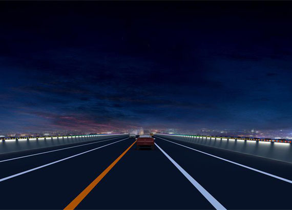 锦州湾特大桥（白光全彩点）